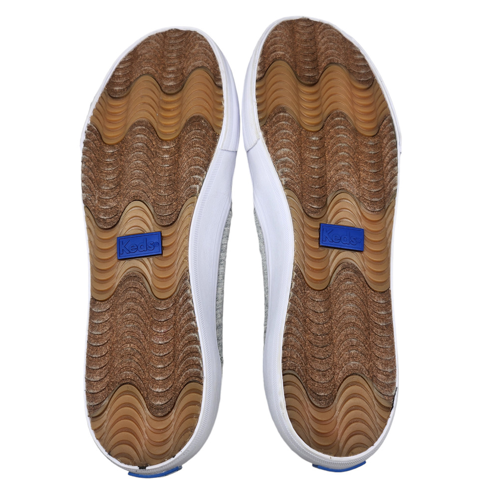 New York Mets Shoes Womens 9.5 Gray Blue Orange Keds Slip Ons MLB Baseball Comfy - Picture 12 of 12